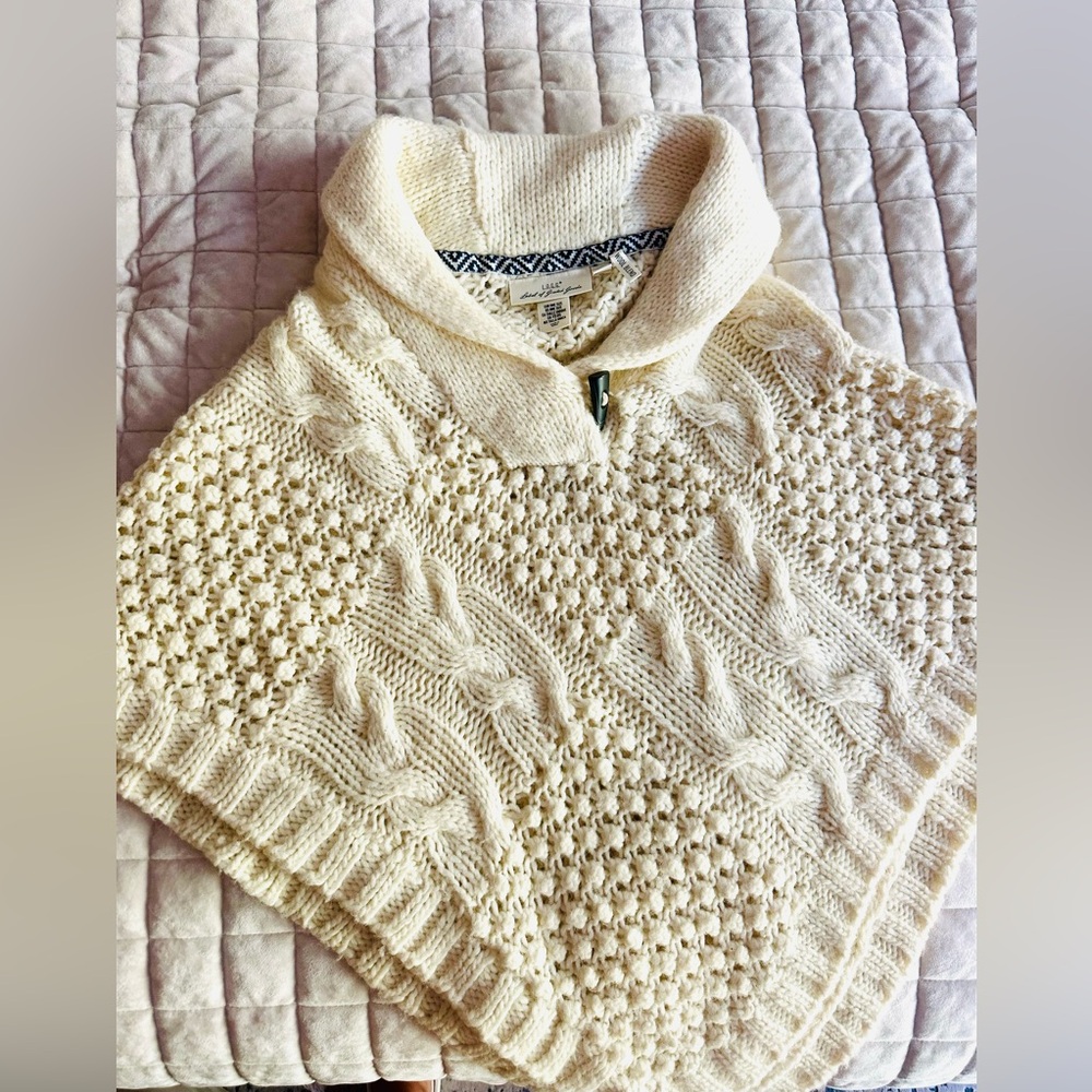 H&M Wool Blend Cape (New)